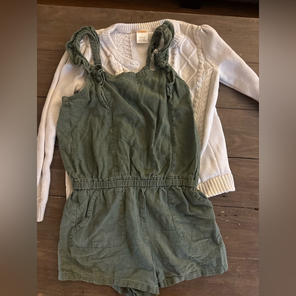Little Girl Romper outfit